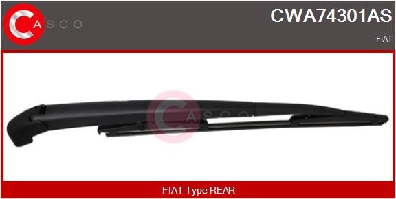 Levně Rameno stěrače, čistění skel CASCO CWA74301AS
