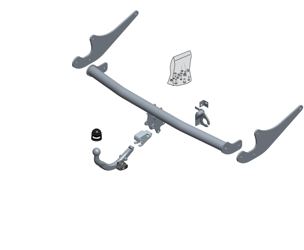Modul tractare Thule 619600