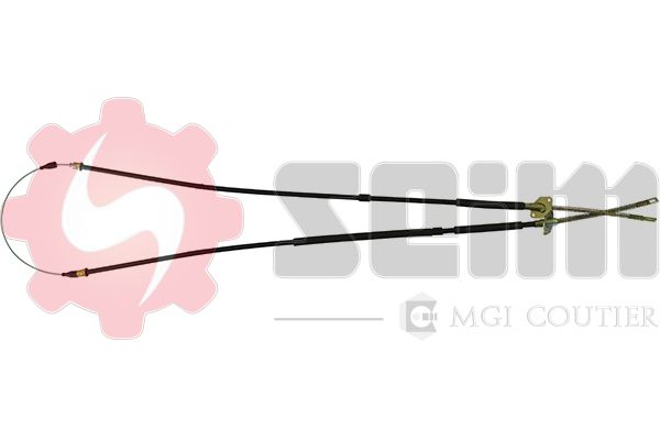 Cięgło, hamulec postojowy SEIM 763010