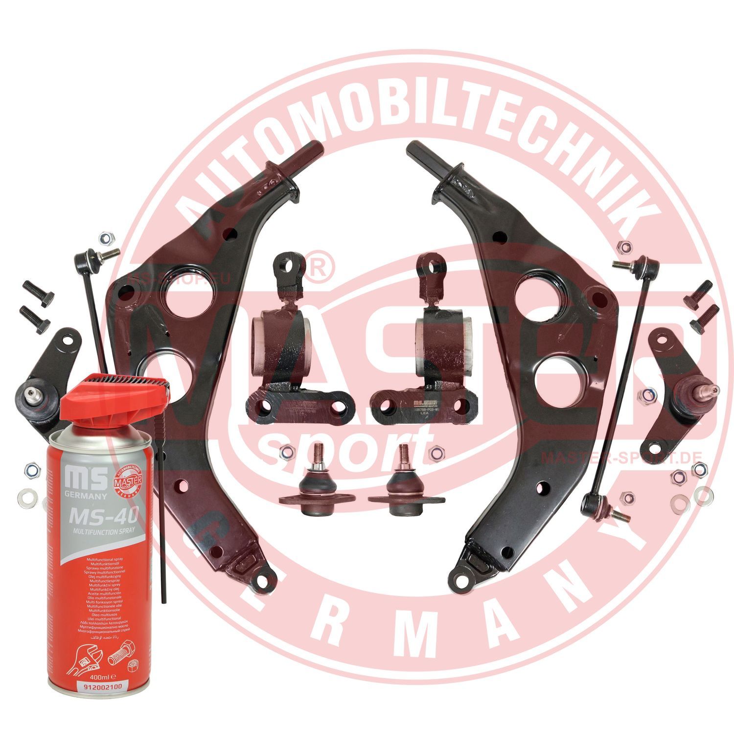 Zestaw wahacza, zawieszenie koła MASTER-SPORT GERMANY 36949/2-KIT-MSP