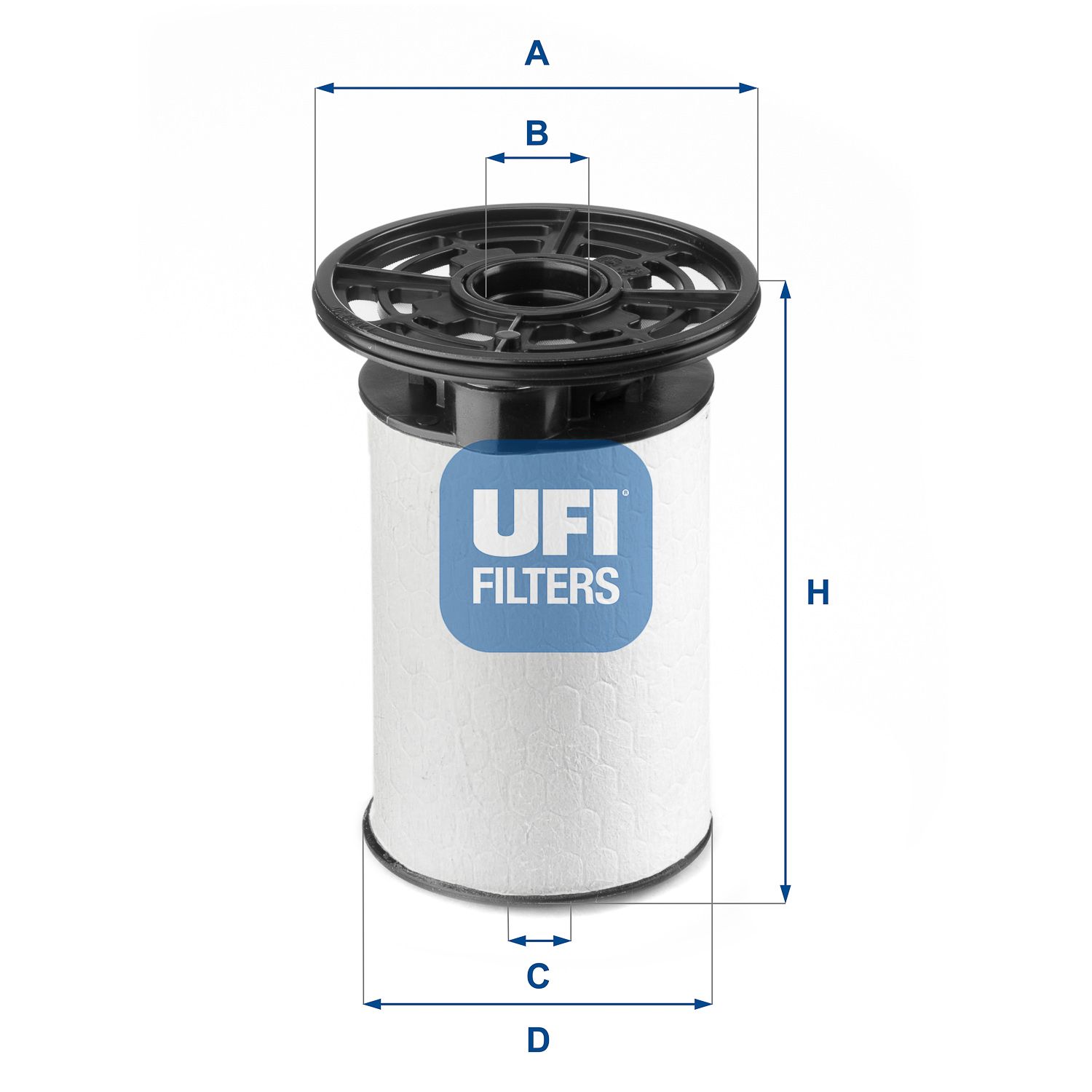 Palivový filtr UFI 26.076.00