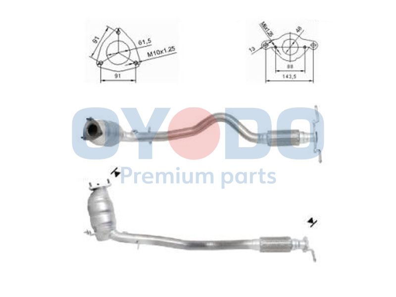 Katalizator OYODO 55182699