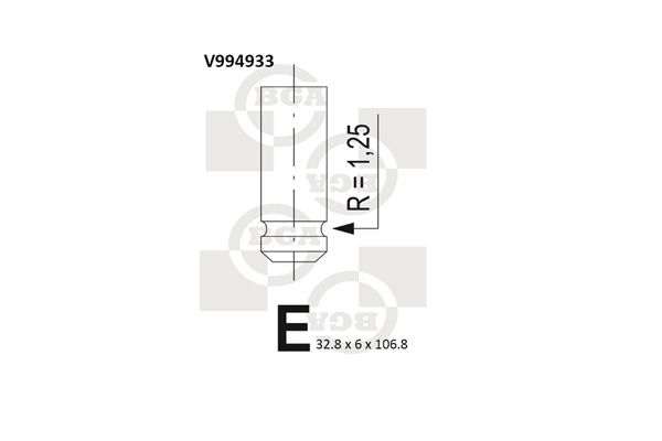 Sací ventil BGA V994933