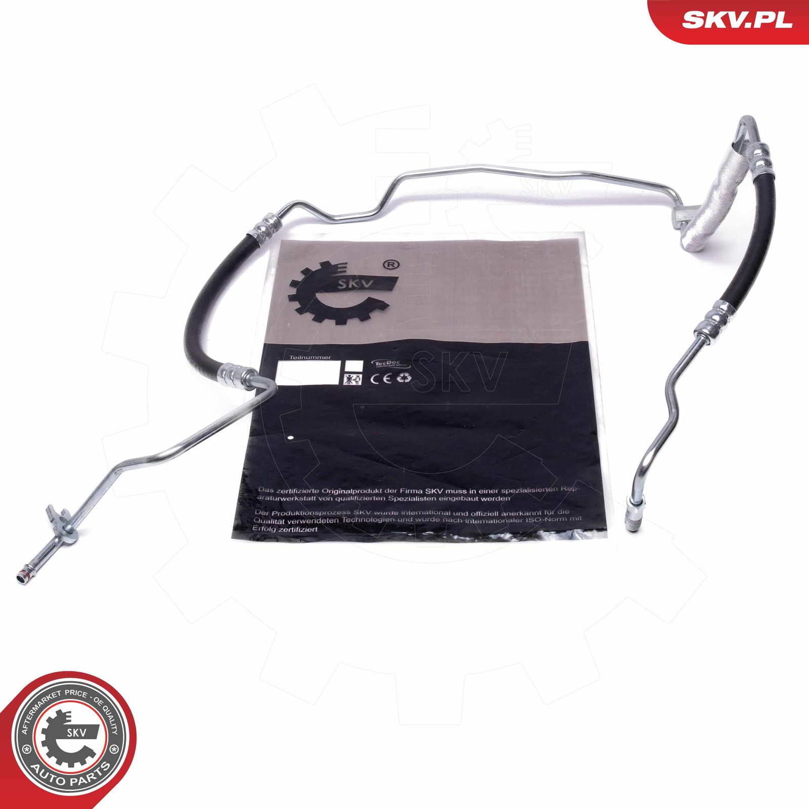 Hidrauliskā šļūtene, Stūres iekārta