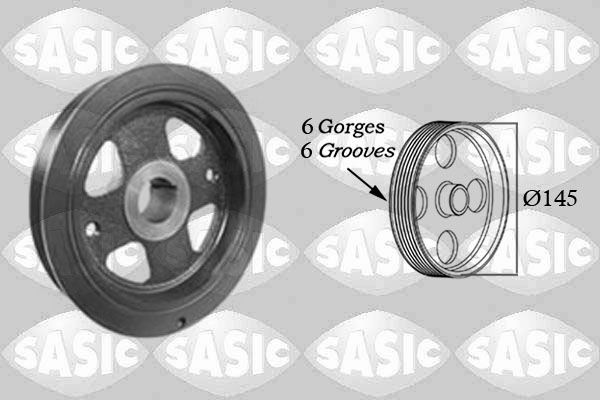 Fulie curea, arbore cotit SASIC 2156071