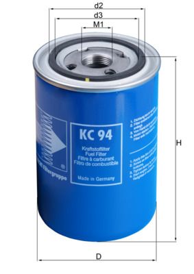 Palivový filtr KNECHT KC 94