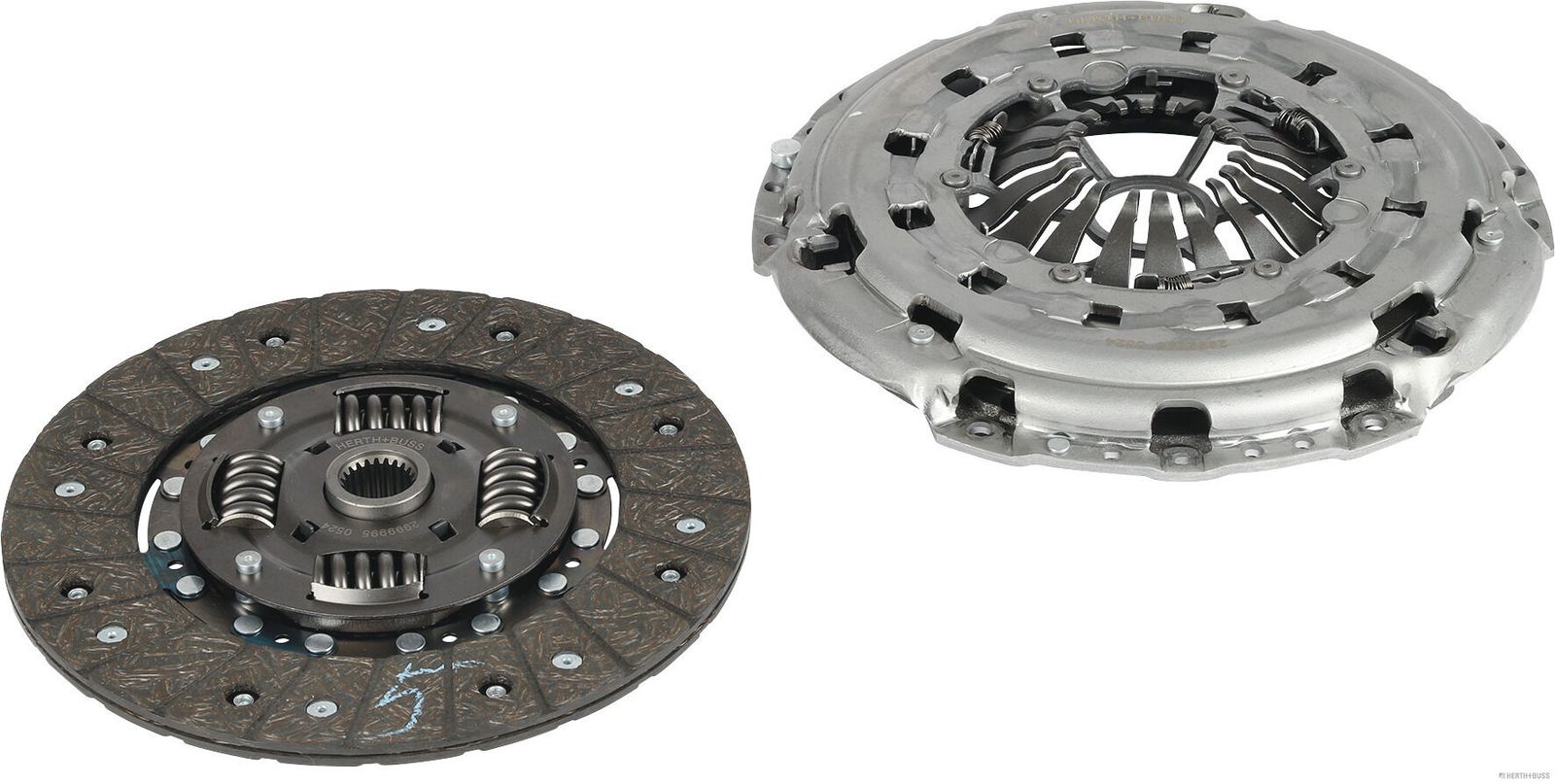 Set ambreiaj HERTH+BUSS JAKOPARTS J2005207