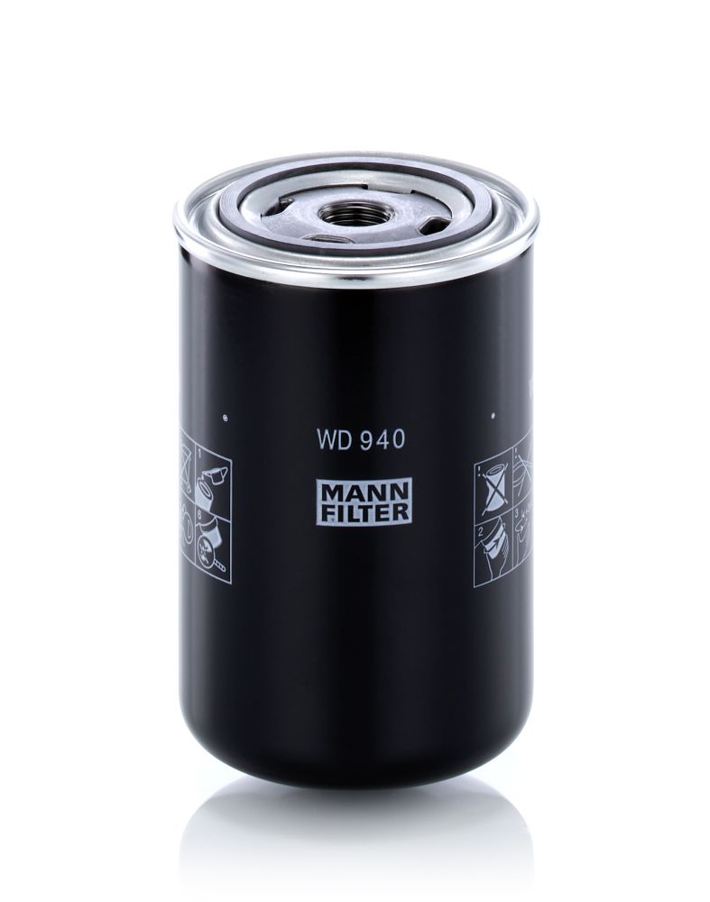 Olejový filtr MANN-FILTER WD 940