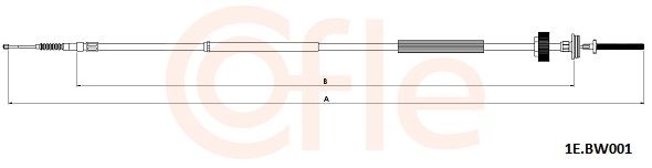 Тросик, cтояночный тормоз