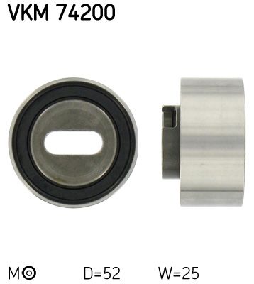Napínacia kladka ozubeného remeňa SKF VKM 74200