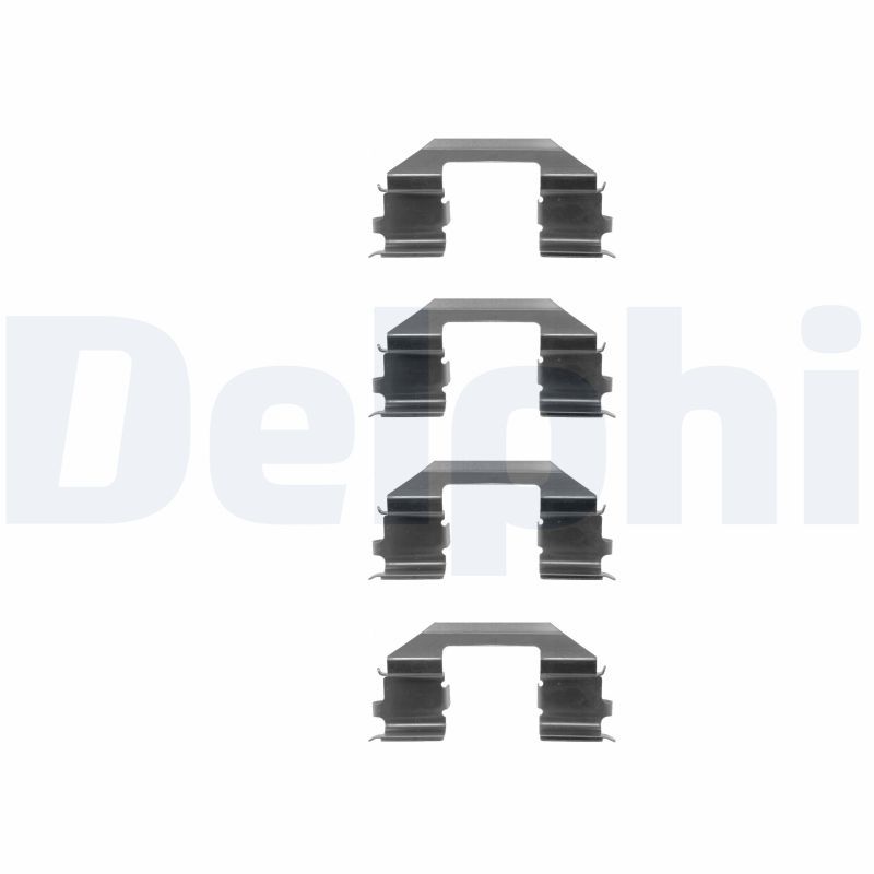 Sada příslušenství, obložení kotoučové brzdy DELPHI LX0255