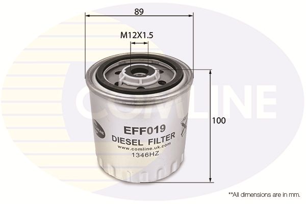 Filtr paliwa COMLINE EFF019