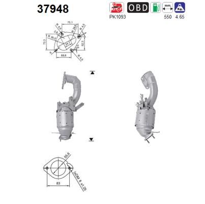 Katalizator AS 37948