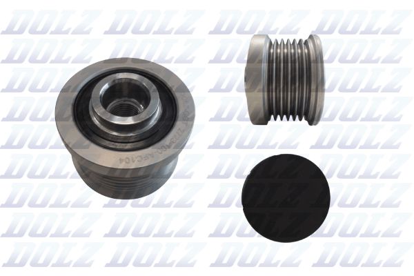 Alternator - sprzęgło jednokierunkowe DOLZ AFC104