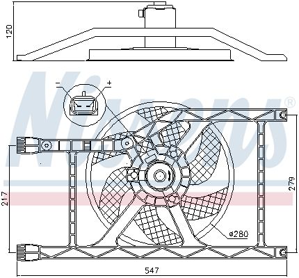 Ventilateur, refroidissement du moteur