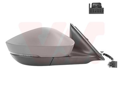 Lusterko zewnętrzne VAN WEZEL 7647808