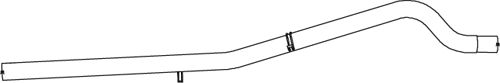 Rura wydechowa DINEX 66501