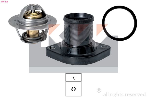 Termostat, środek chłodzący KW 580 191