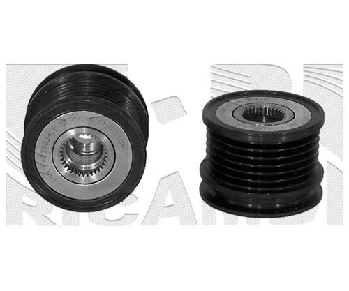 Alternator - sprzęgło jednokierunkowe CALIBER 37563