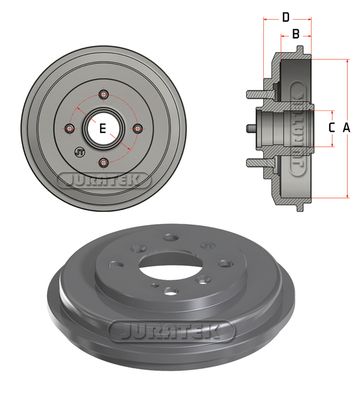 Juratek - Brake Drum