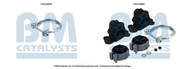Zestaw montażowy, katalizator BM CATALYSTS FK31040