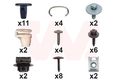 Set montaj, bara protectie VAN WEZEL 3729794