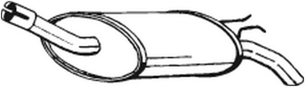 Tłumik końcowy BOSAL 200-785
