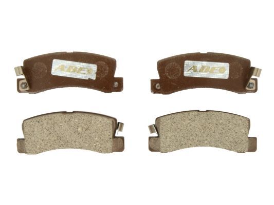 Zestaw klocków hamulcowych, hamulce tarczowe ABE C22005ABE