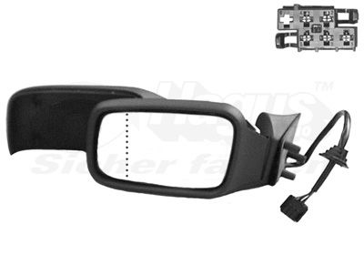 Vnější zpětné zrcátko VAN WEZEL 5930807