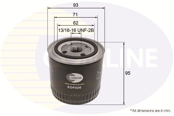 Filtr oleju COMLINE EOF026