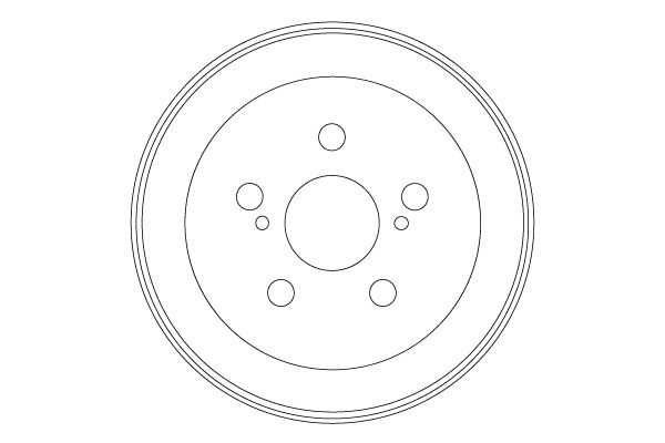 Tambur frana TRW DB4550