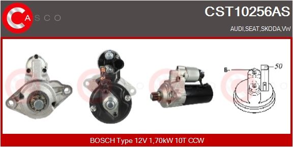 Levně Startér CASCO CST10256AS