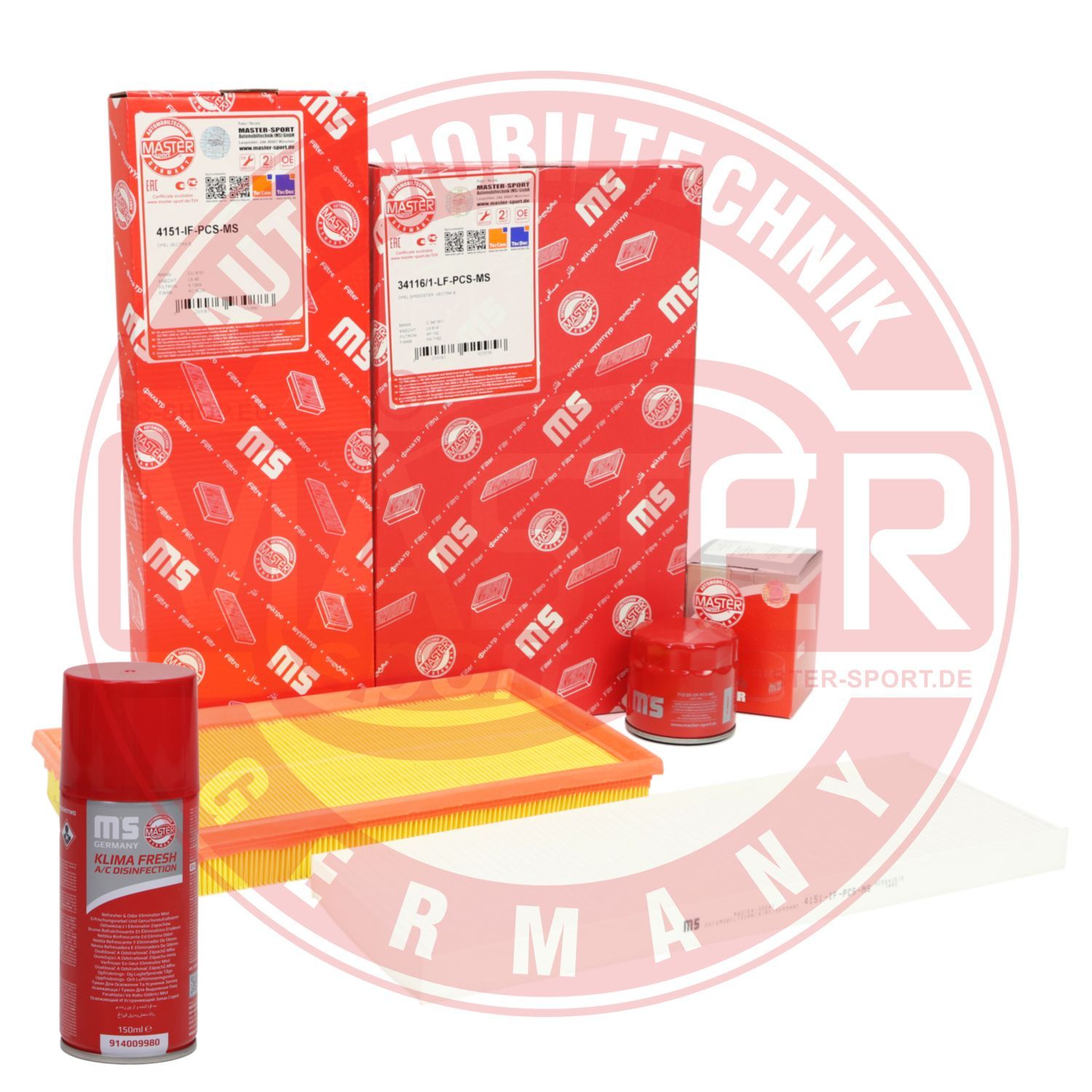 E-shop Filter - Sada MASTER-SPORT GERMANY 450001312P