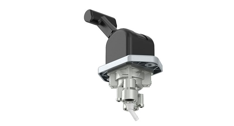 Valve de commande de frein, frein de stationnement