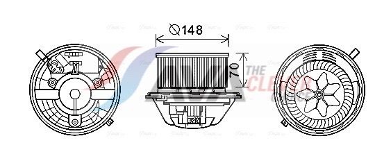 AVA - Heater Blower Motor