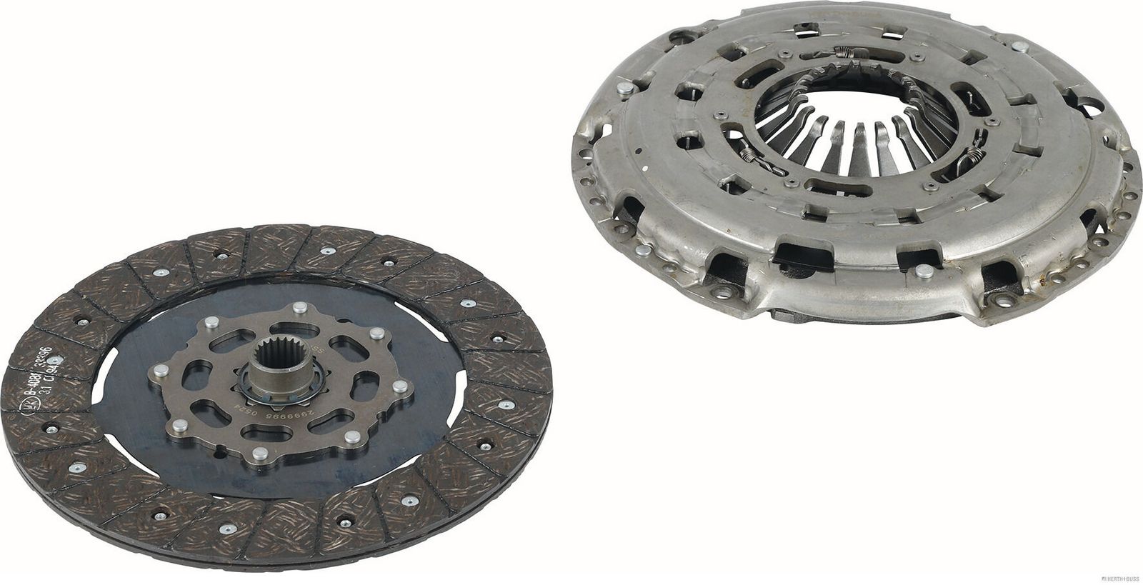 Set ambreiaj HERTH+BUSS JAKOPARTS J2001310