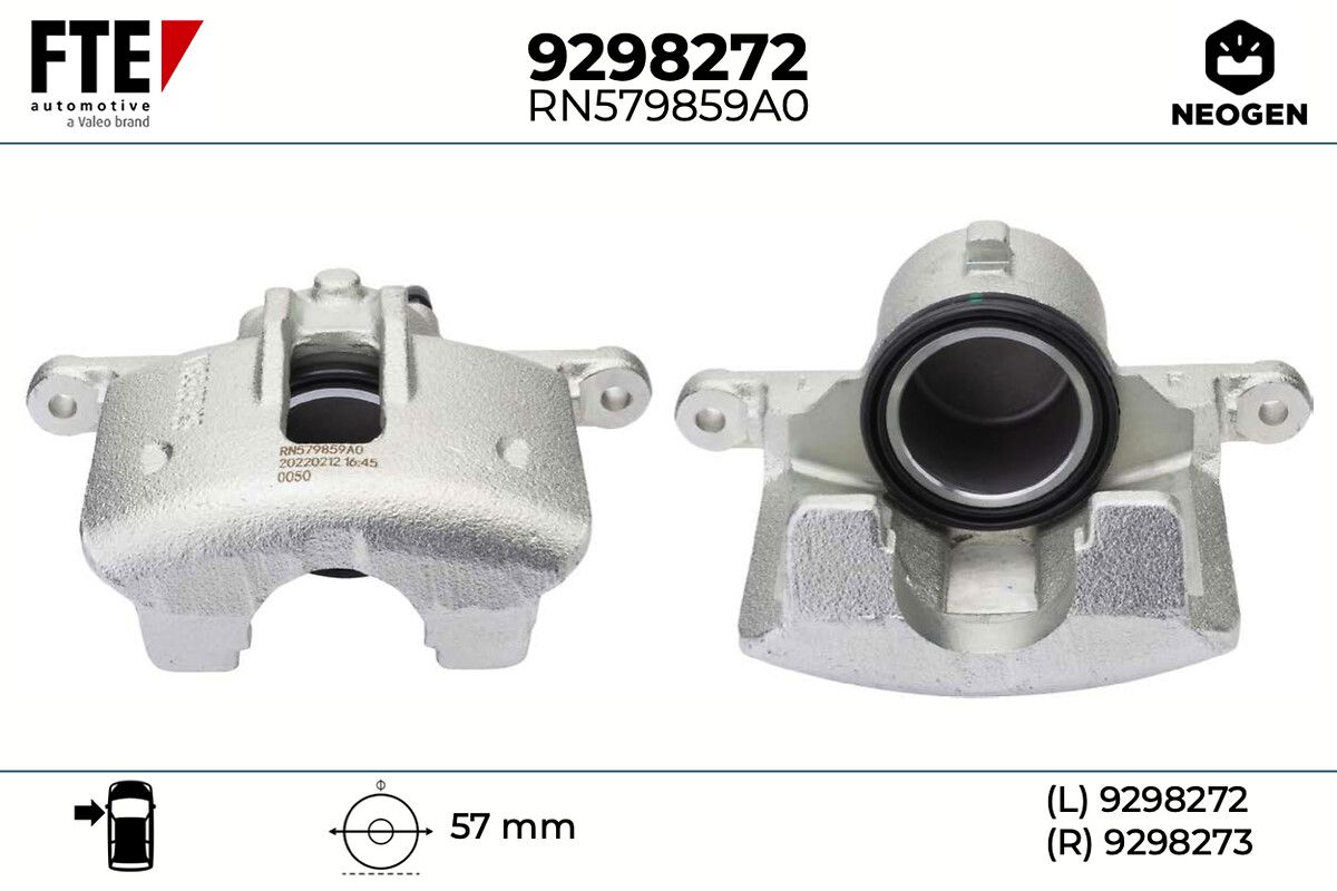 Etrier frana FTE NEOGEN 9298272