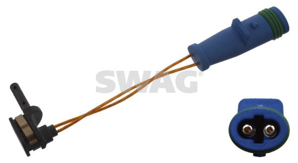 Levně Výstražný kontakt, opotřebení obložení SWAG 10 93 9246