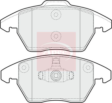 Apec - Front Brake Pad Set