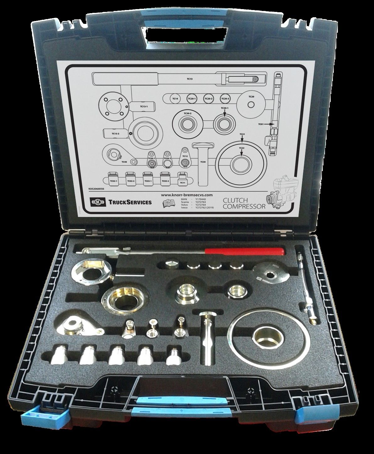 Kit de montaj, cilindru frână cu membrană KNORR-BREMSE K052066K50