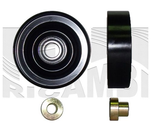 rolka kierunkowa / prowadząca, pasek klinowy zębaty CALIBER 88044
