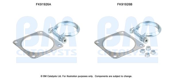 Zestaw montażowy, katalizator BM CATALYSTS FK91926