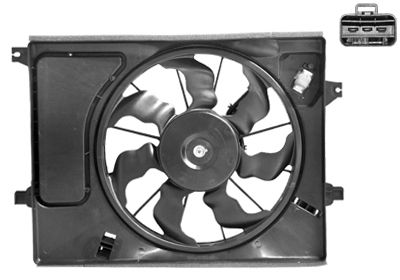 Ventilateur, refroidissement du moteur