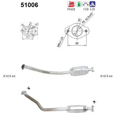Katalizator AS 1740187402