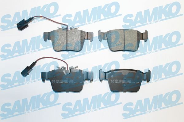 Sada brzdových destiček, kotoučová brzda SAMKO 5SP2071