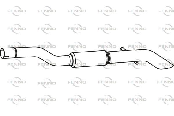 Tłumik końcowy FENNO P17079