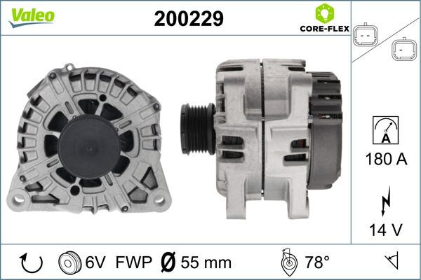 Alternator VALEO 200229