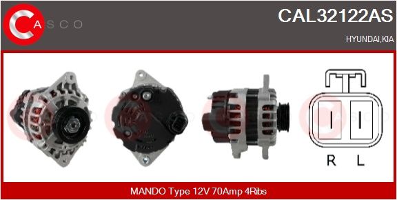 generátor CASCO CAL32122AS