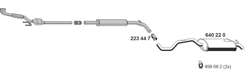 Układ wydechowy ERNST 060122