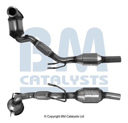 Filtr sadzy / filtr cząstek stałych, układ wydechowy BM CATALYSTS BM15016H